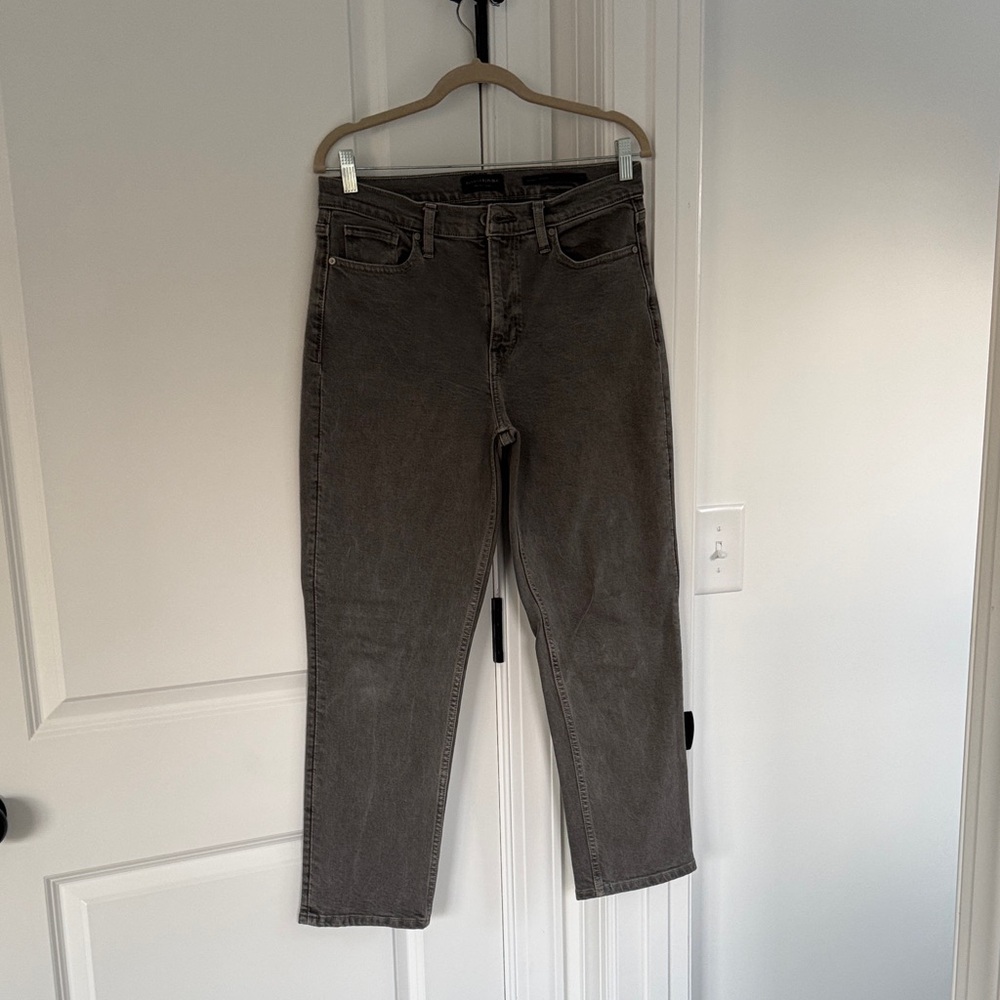 Banana Republic Brown Straight-Leg Pants